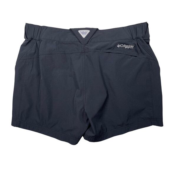 Columbia PFG Shorts Womens 12 x 5" Inseam Black Coral Point III UPF 50 Fishing - Picture 3 of 8